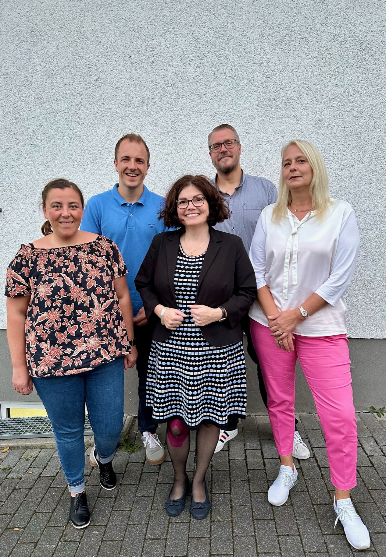 Foto: v.l.n.r. Andrea Kallenbrunnen, Alexander Szliska Petra von Ehren-Hiry, Mark Heylmann, Daniela Morsch (CDU Stadtverband Sulzbach)